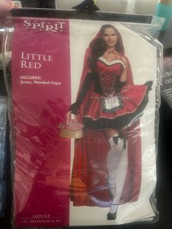 Spirit Little Red Riding Hood Costume Adult Medium