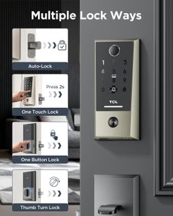 TCL D2 Plus Smart Lock (Brushed Nickel)