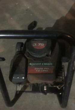 Briggs and Stratton pressure washer
