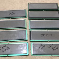 9 pinball machine dmd displays