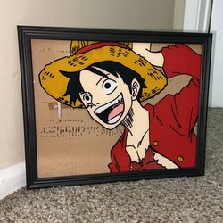 Glass Anime Painting One Piece Custom Portraits Of Friends, Family, & Pets LOCATED IN COVINA 
