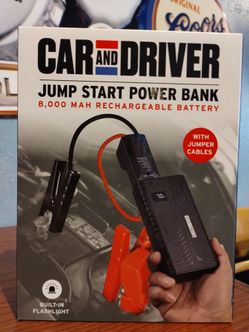 "Car and Driver" JUMP STARTER & POWER BANK