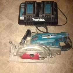 Makita Battery Worm Saw
