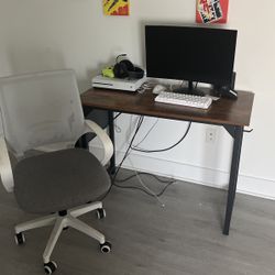 Computer Desk And Chair