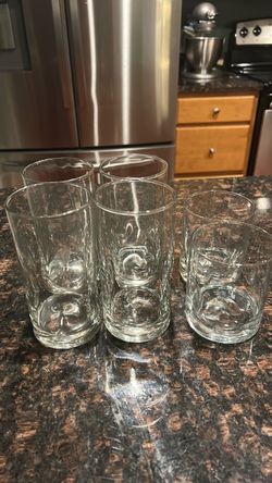 Glass Drinking Cups (Mixed Set)