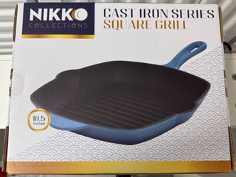 Cast iron square pan
