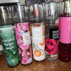 bath and body works mists 