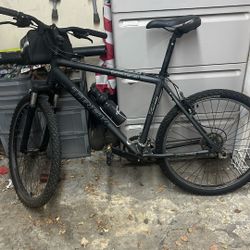 Trek Mountain Bike With Bag 