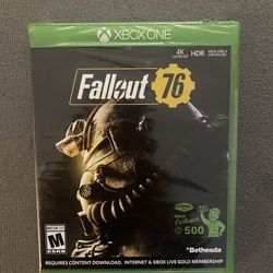 FALLOUT 76 (SEALED) XBOX ONE