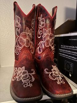 Red boots