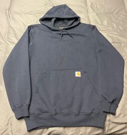 Men’s Carhartt Loose Fit Marquette Navy Hoodie - Size Small