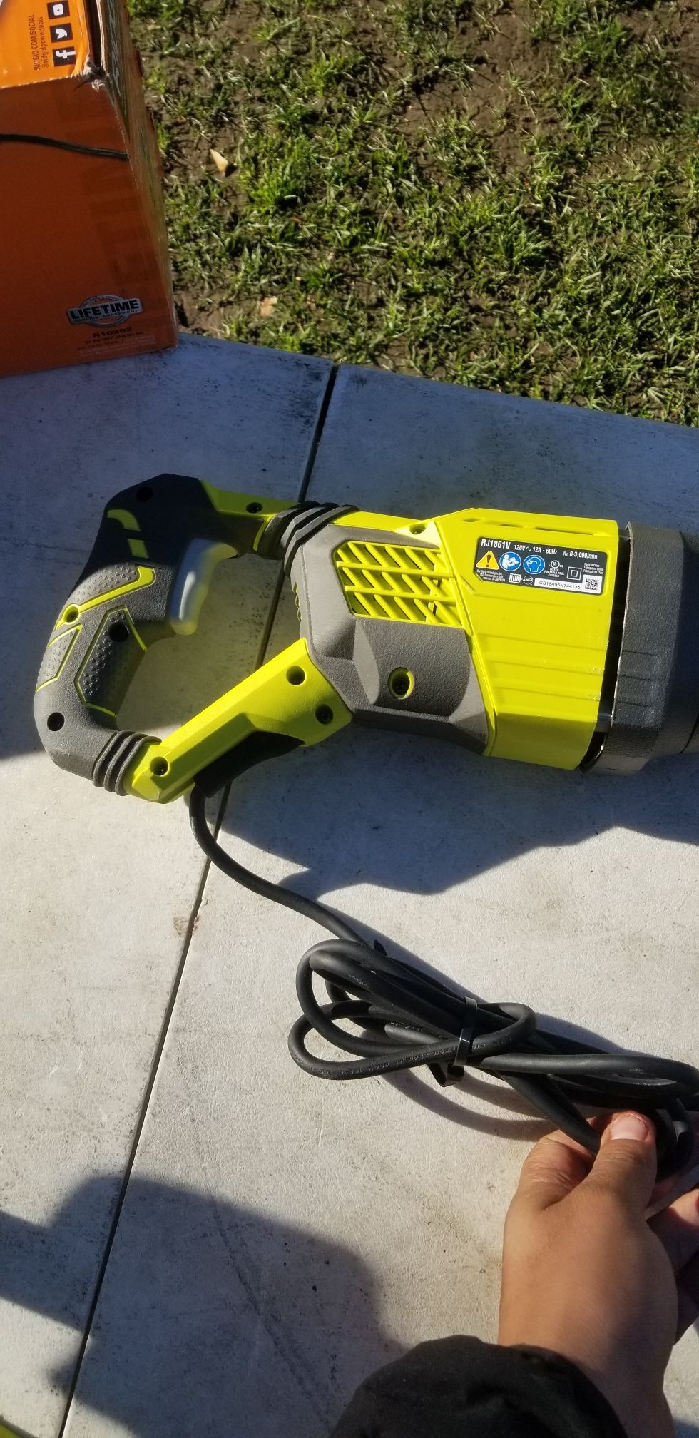 Ryobi soso cutter cord strong