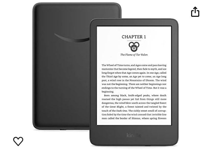 Amazon Kindle Latest Model (plus Black Fabric Cover) - Never Used - Only LOCAL Pickup