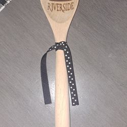 Wooden Riverside Bell Spoon