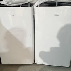 Midea Duo 14,000 BTU Portable AC w/ Heat (Smart, Quiet, Like New) – 2 Units