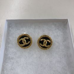 Chanel Vintage Coco Pierces