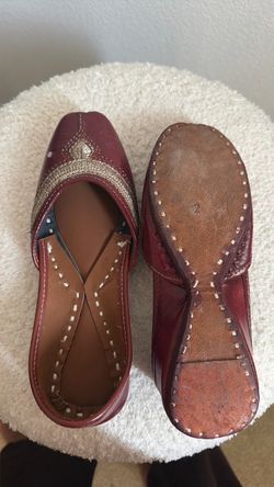 Punjabi leather shoes