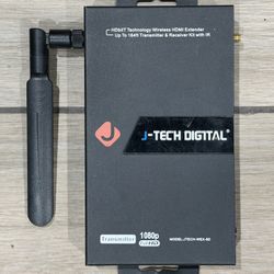 J-Tech Digital WEX-5D wireless HDMI extender kit Plus Bonus Items