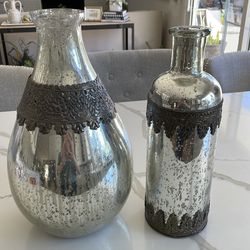 Mercury Glass Veses