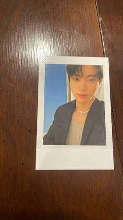 BTS Jin lightstick ver 4 photocard