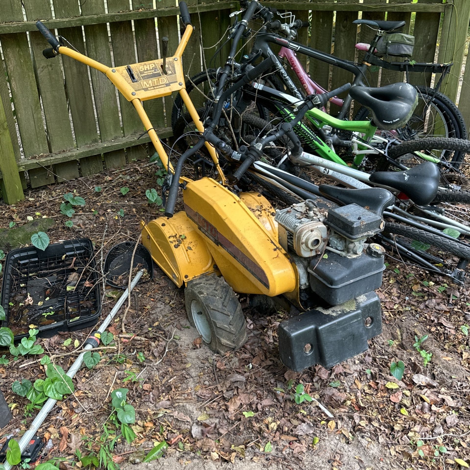 MTD 5hp Tiller for Sale in Raleigh, NC OfferUp