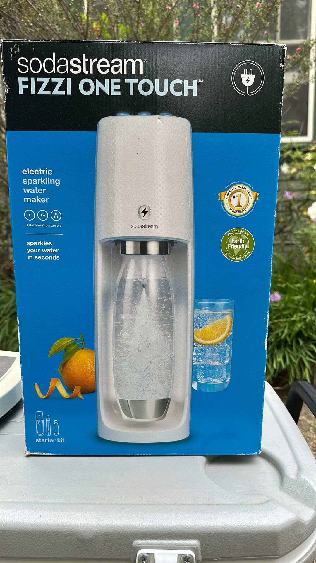 SodaStream E-Terra Electric Sparkling Water Maker Sodastream