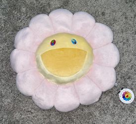 Authentic 60cm Takashi Murakami Pink Plush Flower