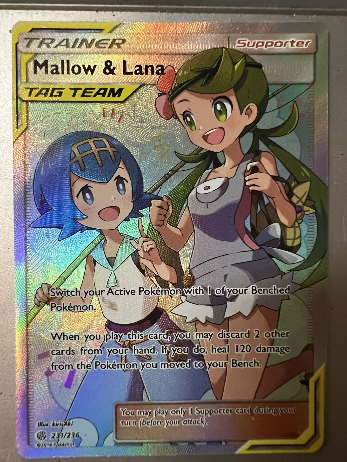 Mallow & Lana Trainer Pokémon TCG