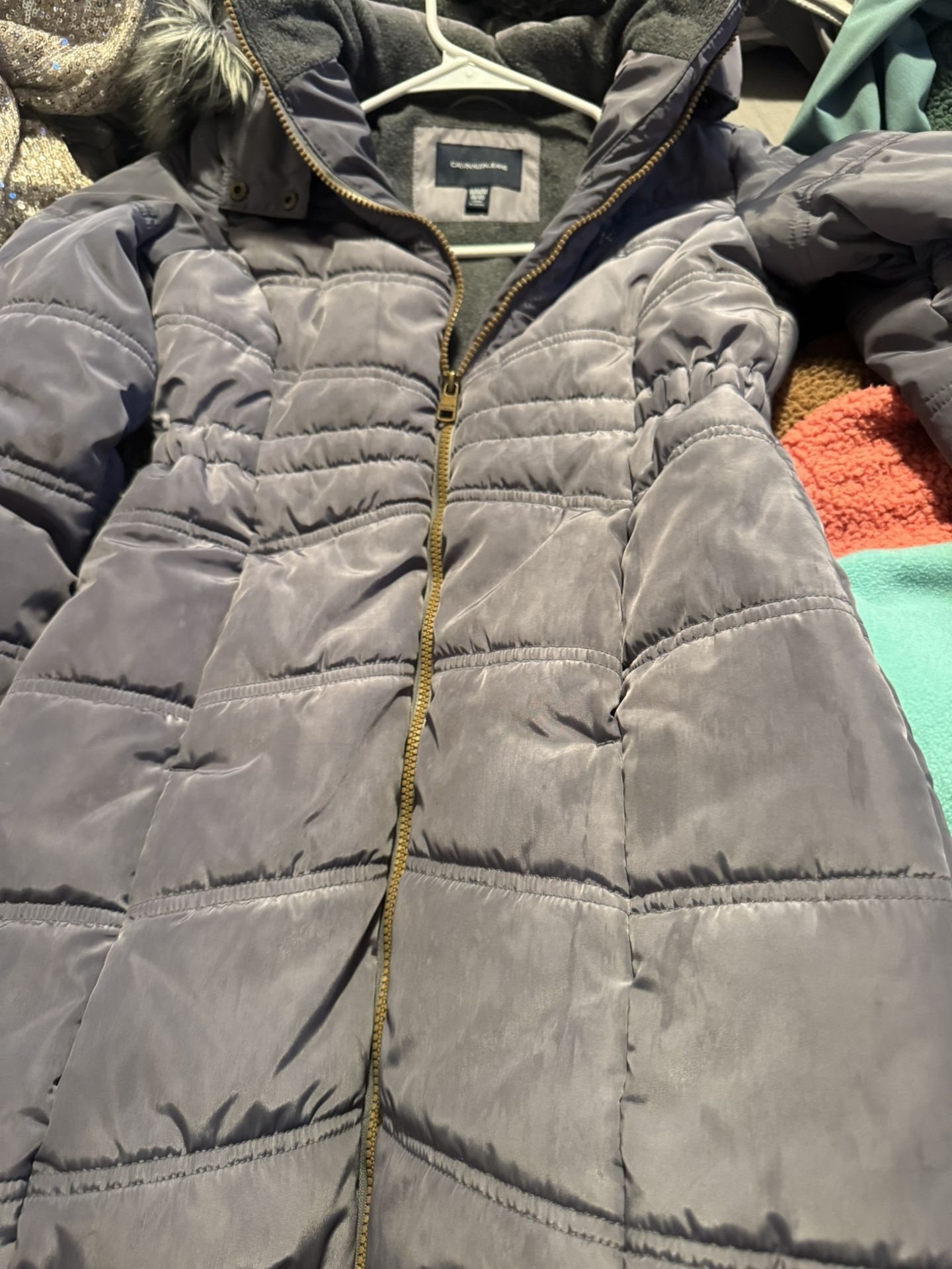 Parka Calvin Klein 8-10 Girls 