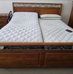 King Bedframe Adjustable Mattresses Simmons