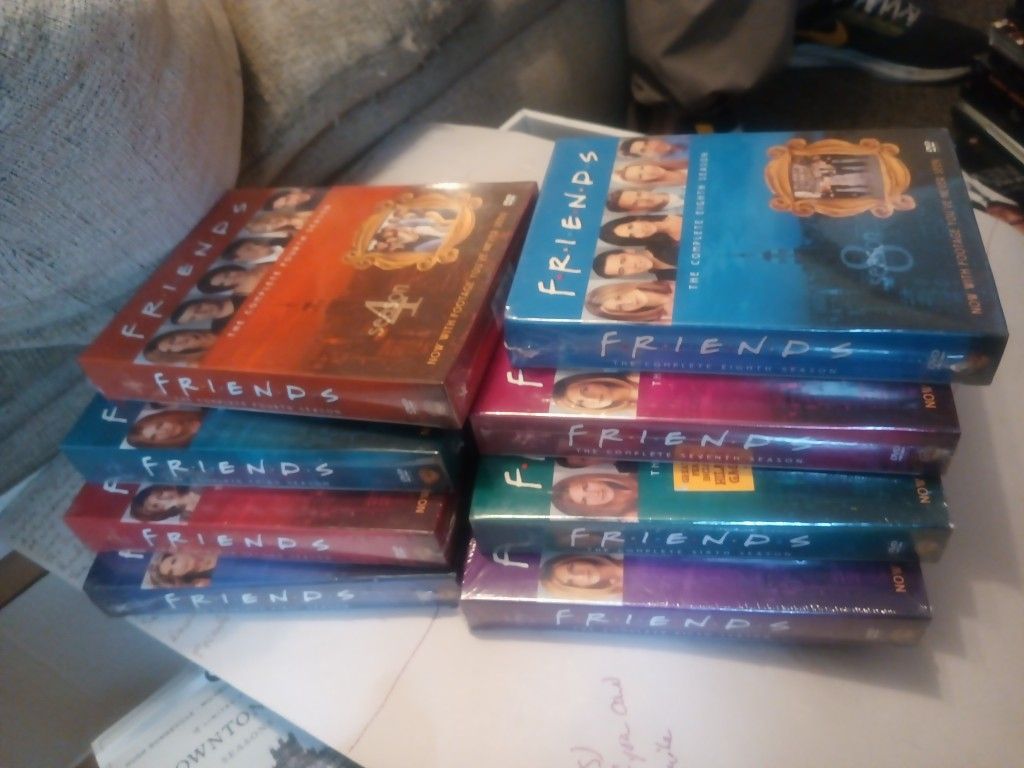 Friends Complete Seasons 1-8 DvD Factory Sealed