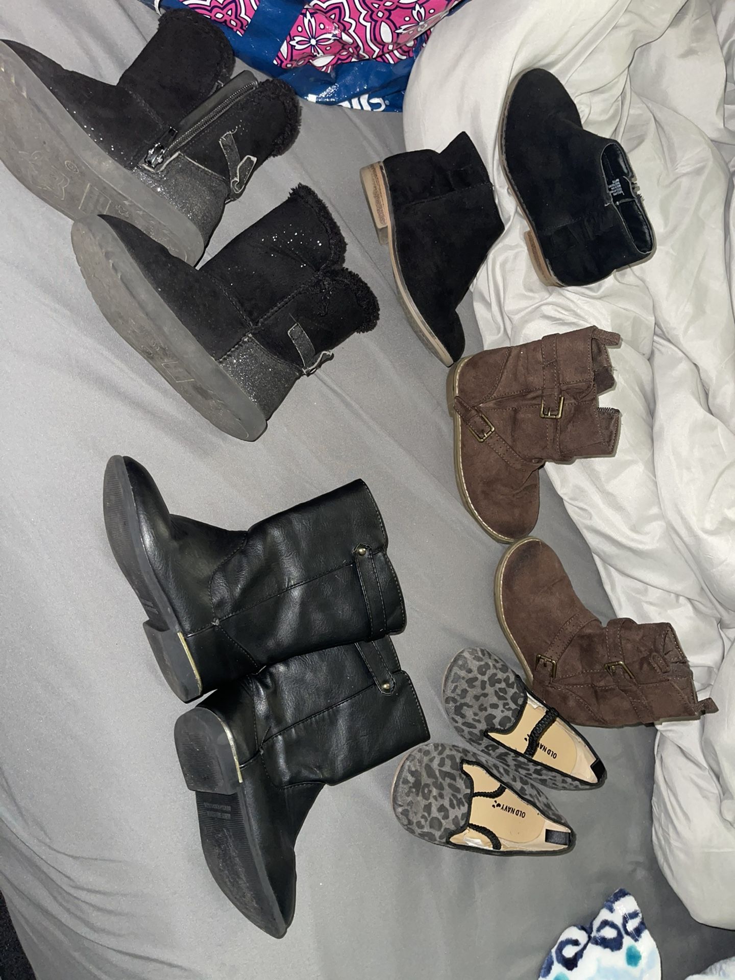 9c Except Brown Boots 8c
