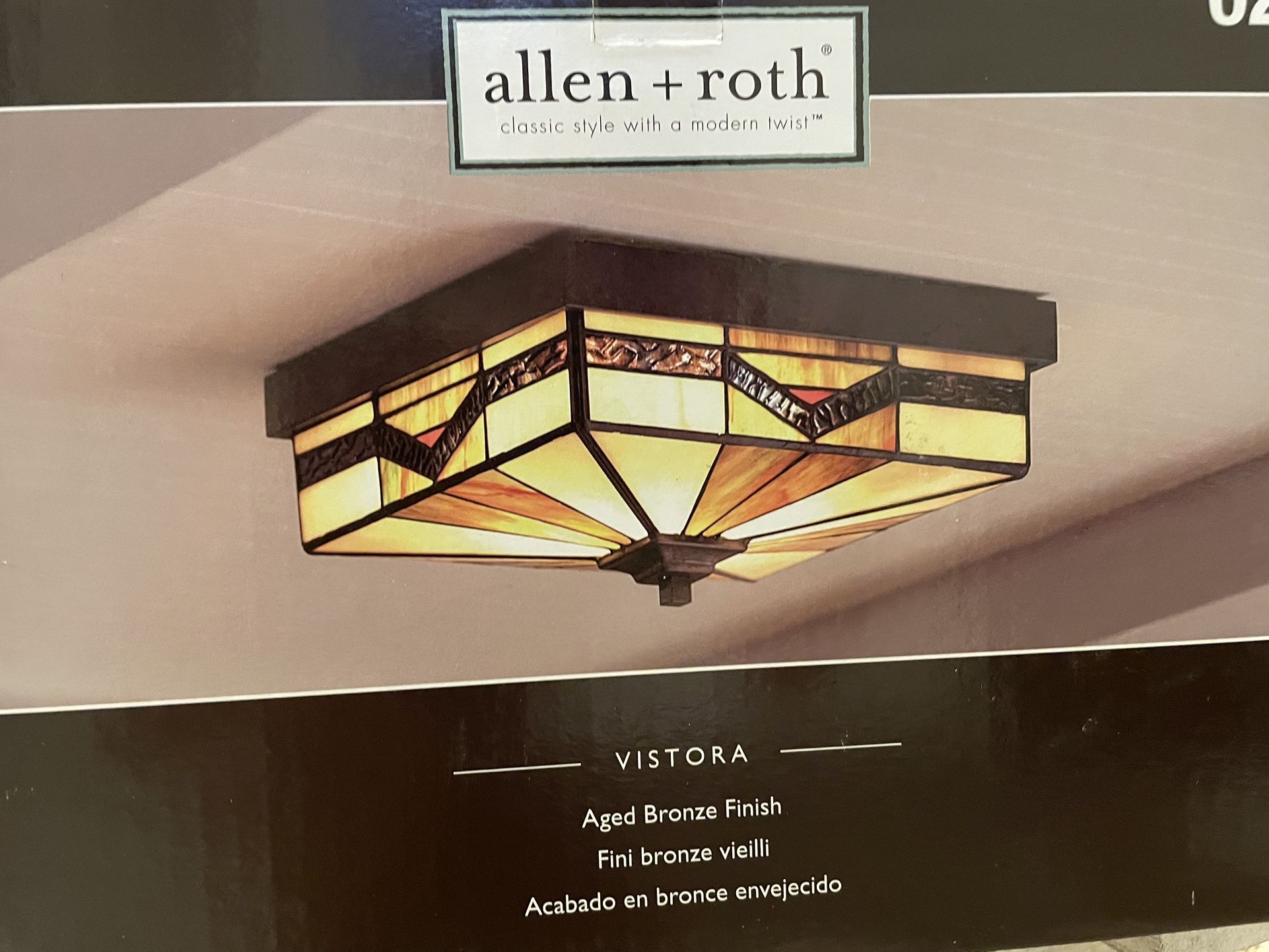 Arts And Crafts Style Ceiling Fixture