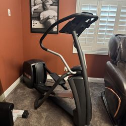 Precor elliptical, professional, and ab machine