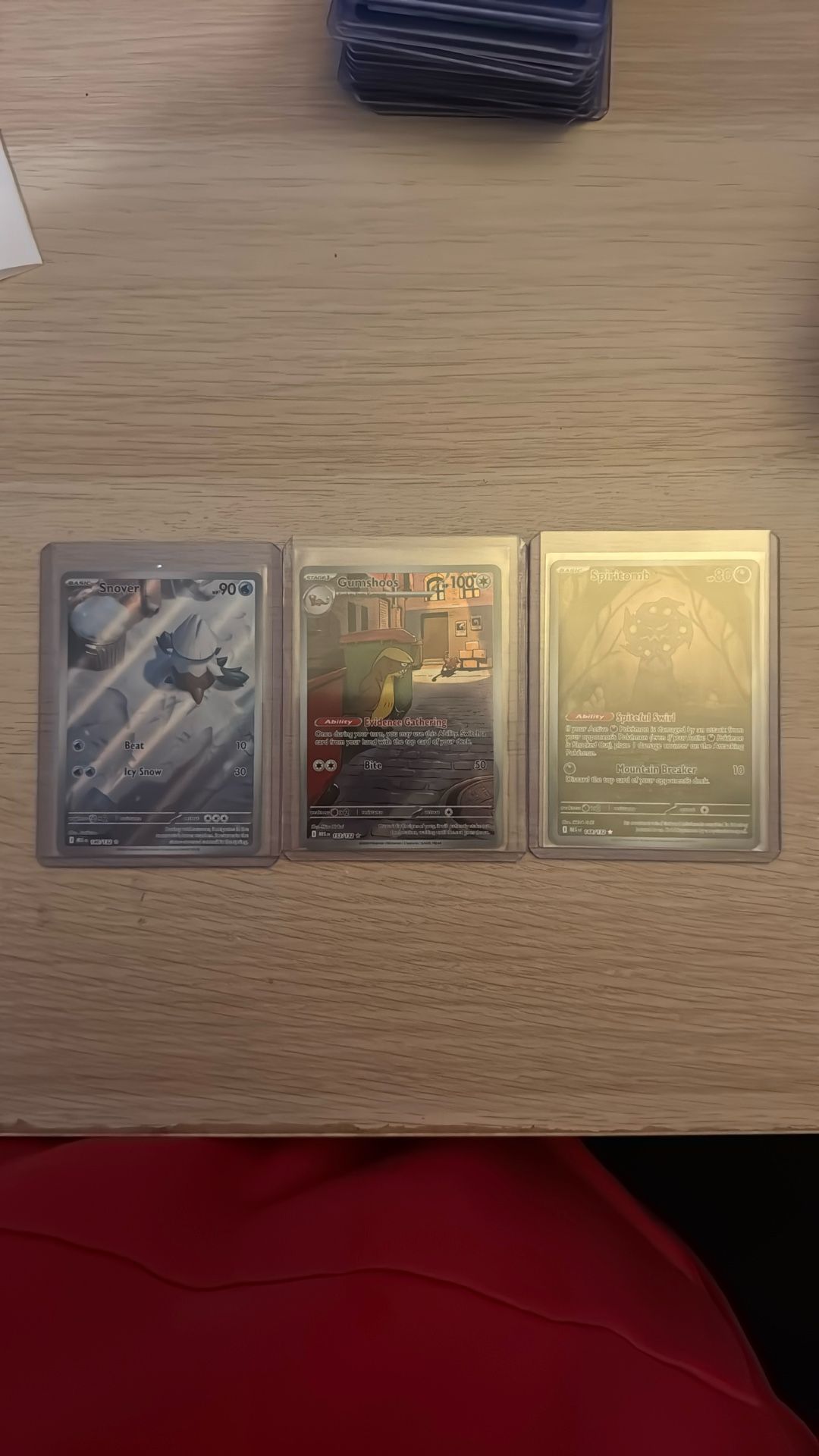 Snover, Gumshoos, Spiritomb- Pokemon