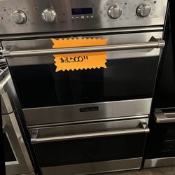 Viking Stainless Steel Double Oven