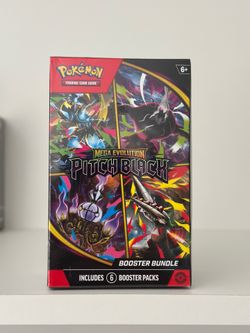 POKEMON TCG MEGA EVOLUTIONS PITCH BLACK BOOSTER BUNDLE ascended prismatic