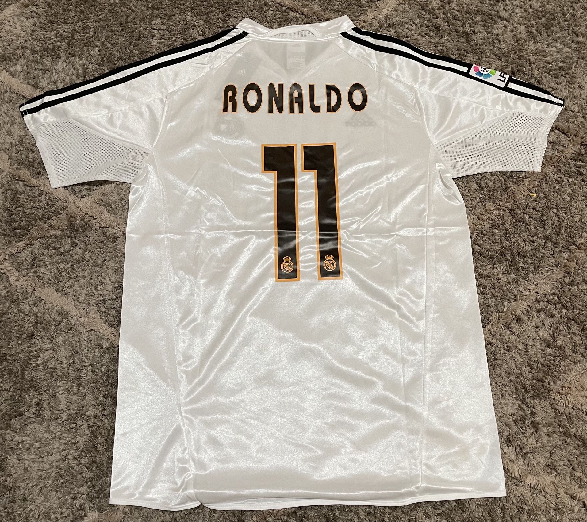 Ronaldo Real Madrid Soccer Jersey Size Large