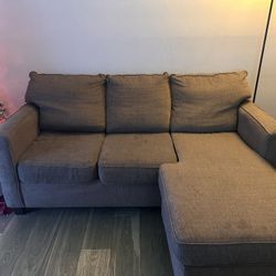 Small Brown Sectional Sofa