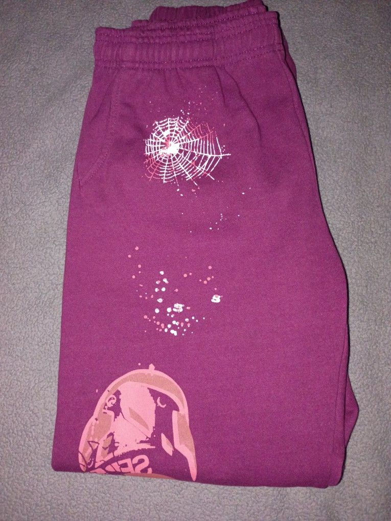 Brand New Sp5der Sweatpants 70$