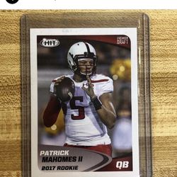 Patrick Mahomes Rookie Card Pick Up Will Also Ship Through Pay Pal Or Cash App