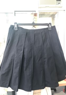 Black Pleated Skirt Size 6