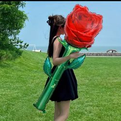 Giant Rose Ballon $15 Each 