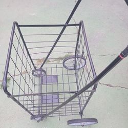 Folding Shopping Cart $15 Exellent Condition 