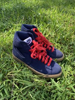 Blue Nike Blazer Youth 