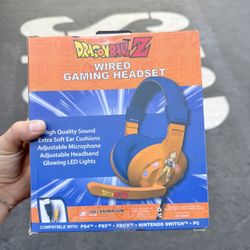 dragon Ball z Wired Gaming Headset