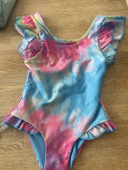 Toddler girl Boardies Tie Dye Swim Suit