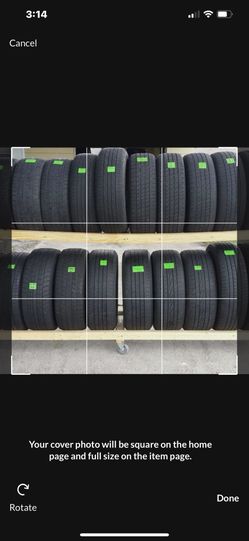 Tires all sizes.