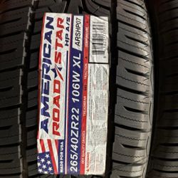 265/40/22 New Set Of Tires 