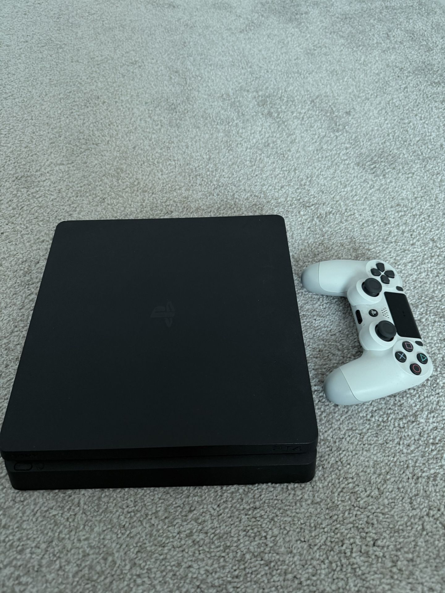 PS4 with Controller